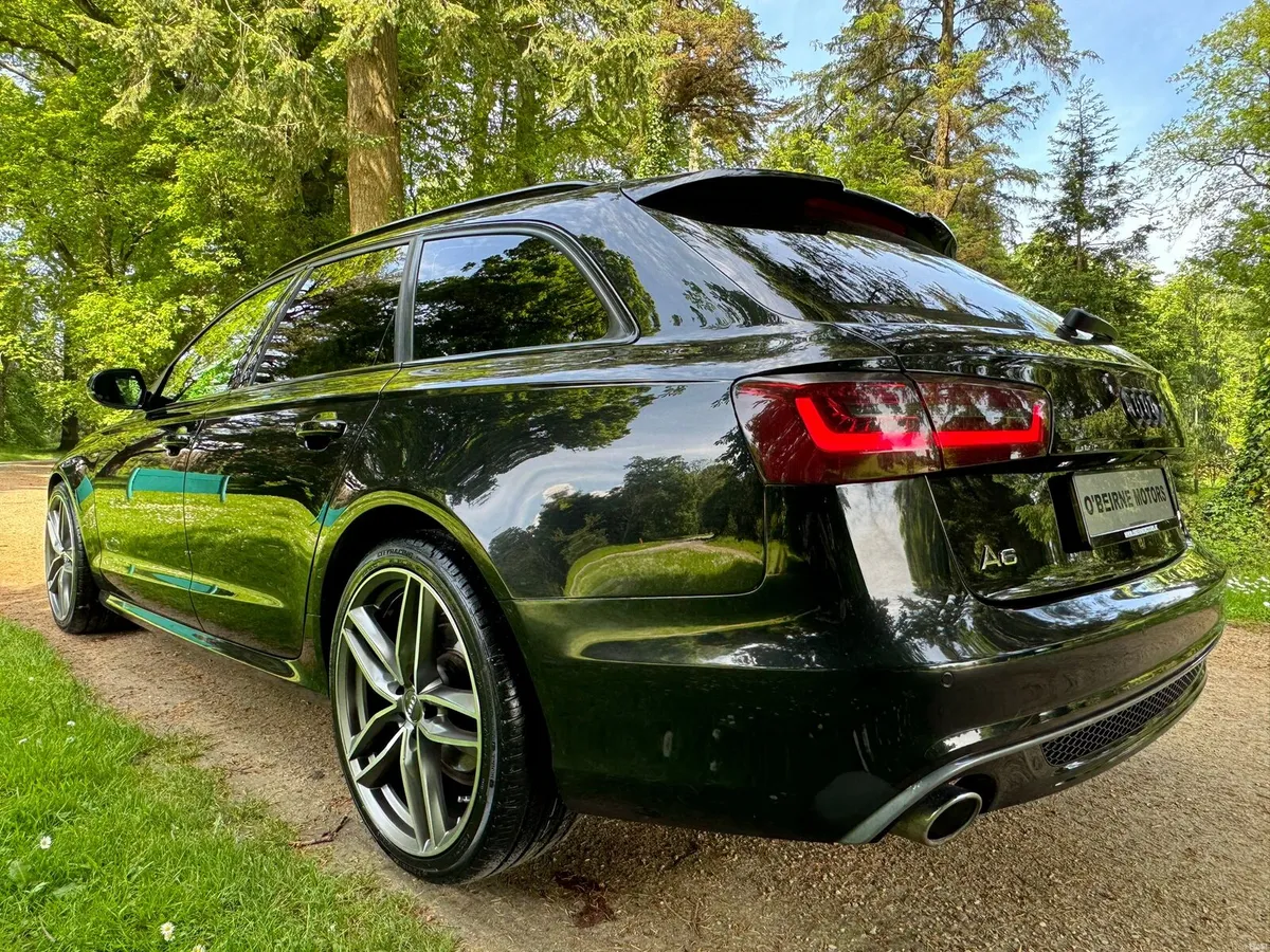 Audi A6 Estate Black S Line black edition - Image 3