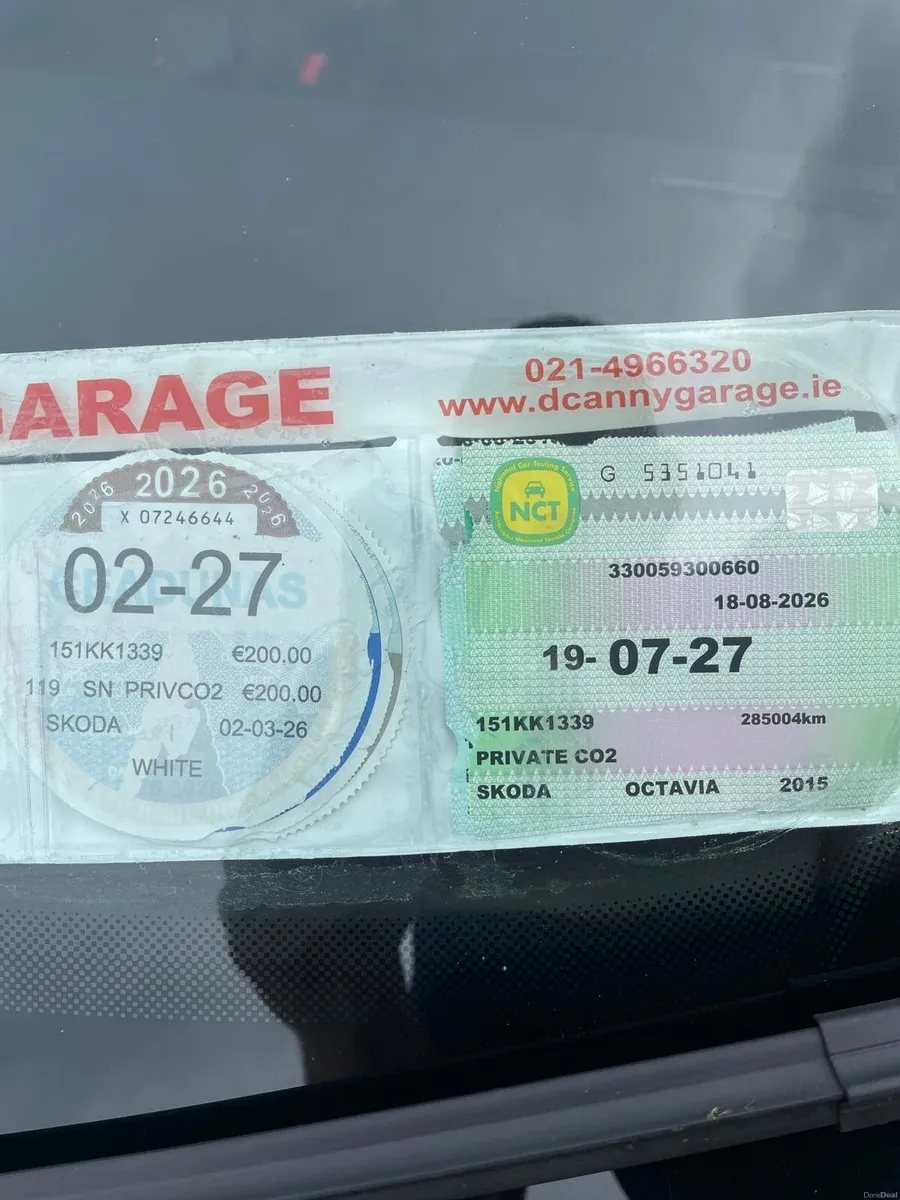 2015 Skoda Octavia 2.0 TDi vRS (214HP) Taxed & NCT - Image 2
