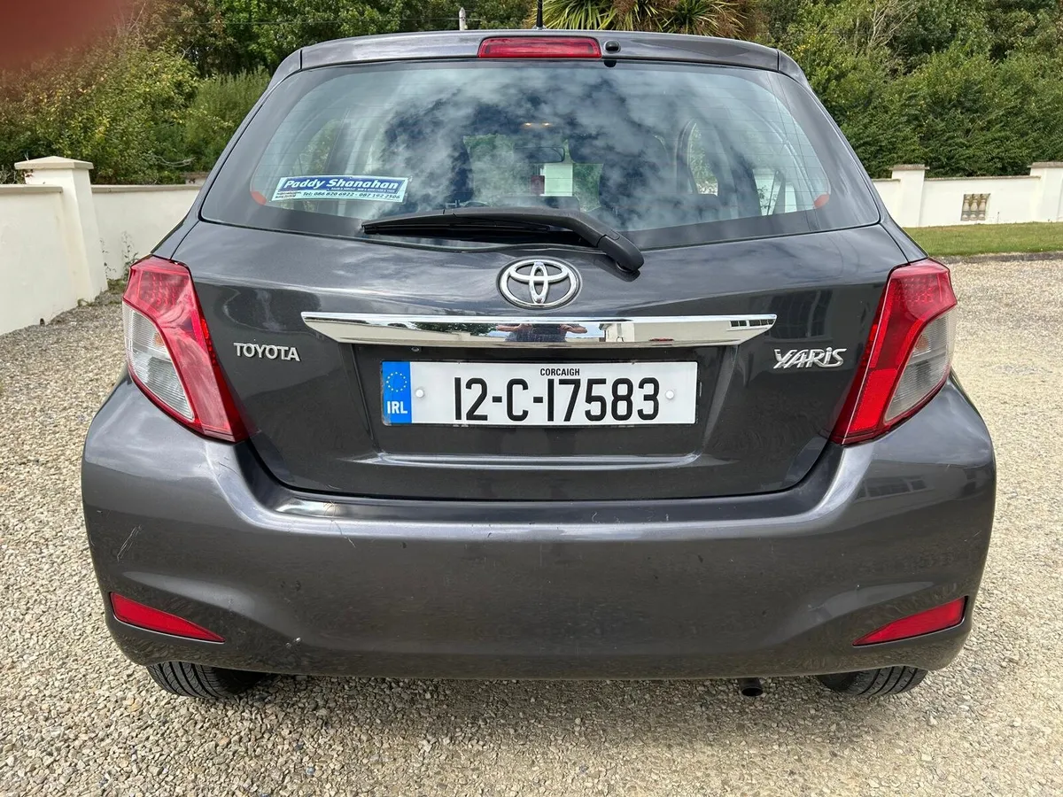 12 toyot yaris one litre nct 4/27 mint condition - Image 1
