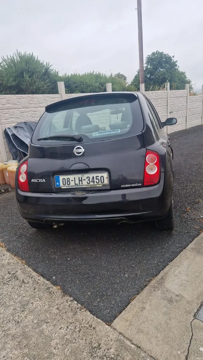 Nissan Micra 2008 for restoration or parts - Image 1