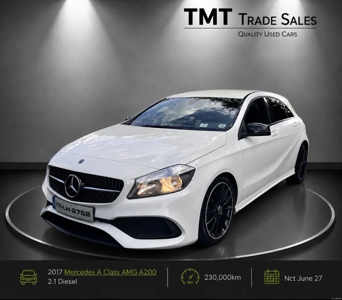 2017 Mercedes-Benz A-Class A200 AMG NCT June27 - Image 1