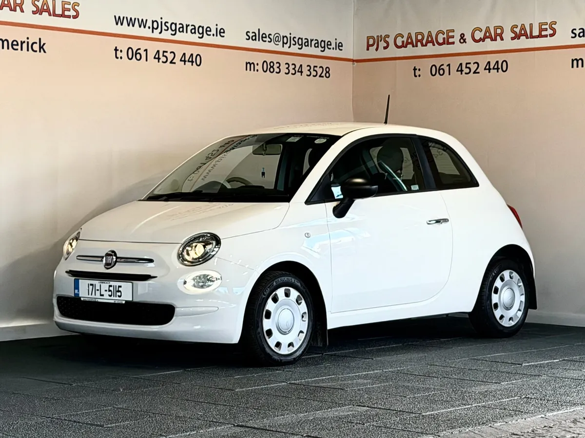 Fiat 500 2017, 1 Year Warranty - Image 1