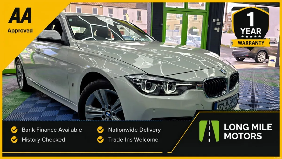 BMW 3-Series 2017 AA Approved 1 Year Warranty - Image 1