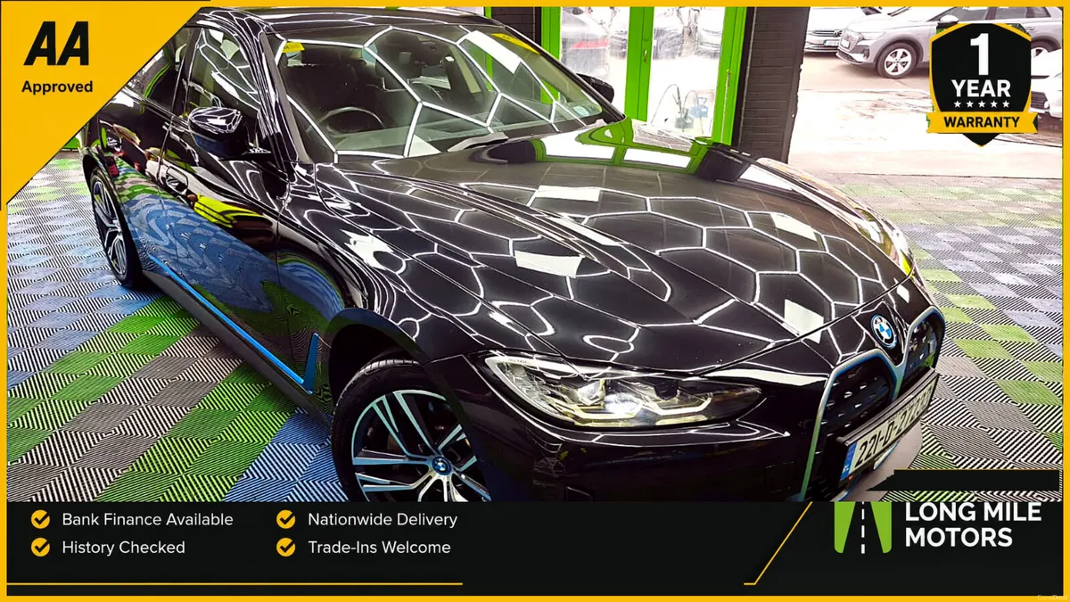 BMW i4 2022 AA Approved 1 Year Warranty - Image 1