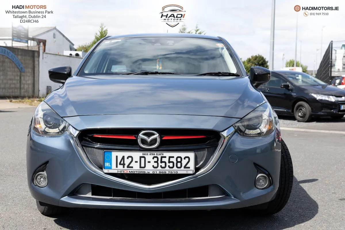 MAZDA DEMIO (MAZDA2) 2014 BLUE DIESEL AUTO - Image 1