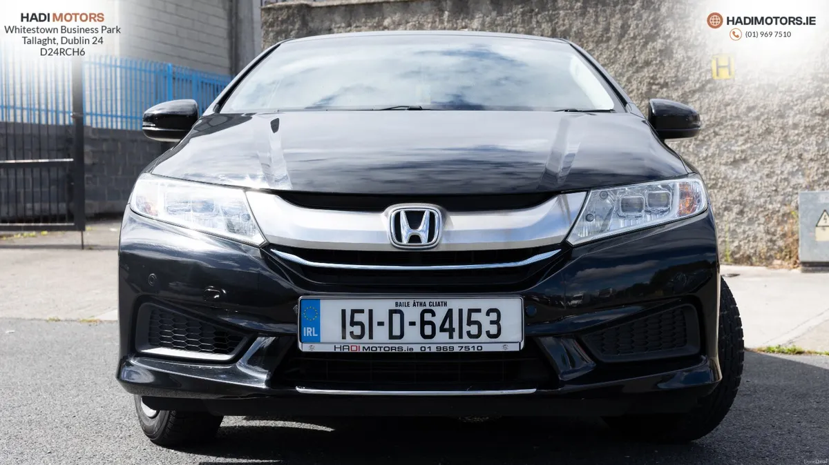 HONDA GRACE 2015 BLACK HYBRID - Image 1
