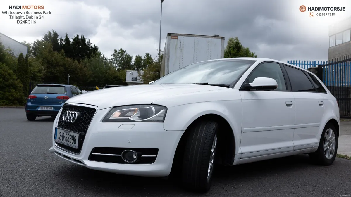 AUDI A3 SPORTBACK 2012 WHITE 1.4 TFSI AUTO - Image 3