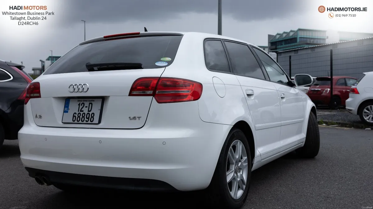 AUDI A3 SPORTBACK 2012 WHITE 1.4 TFSI AUTO - Image 6