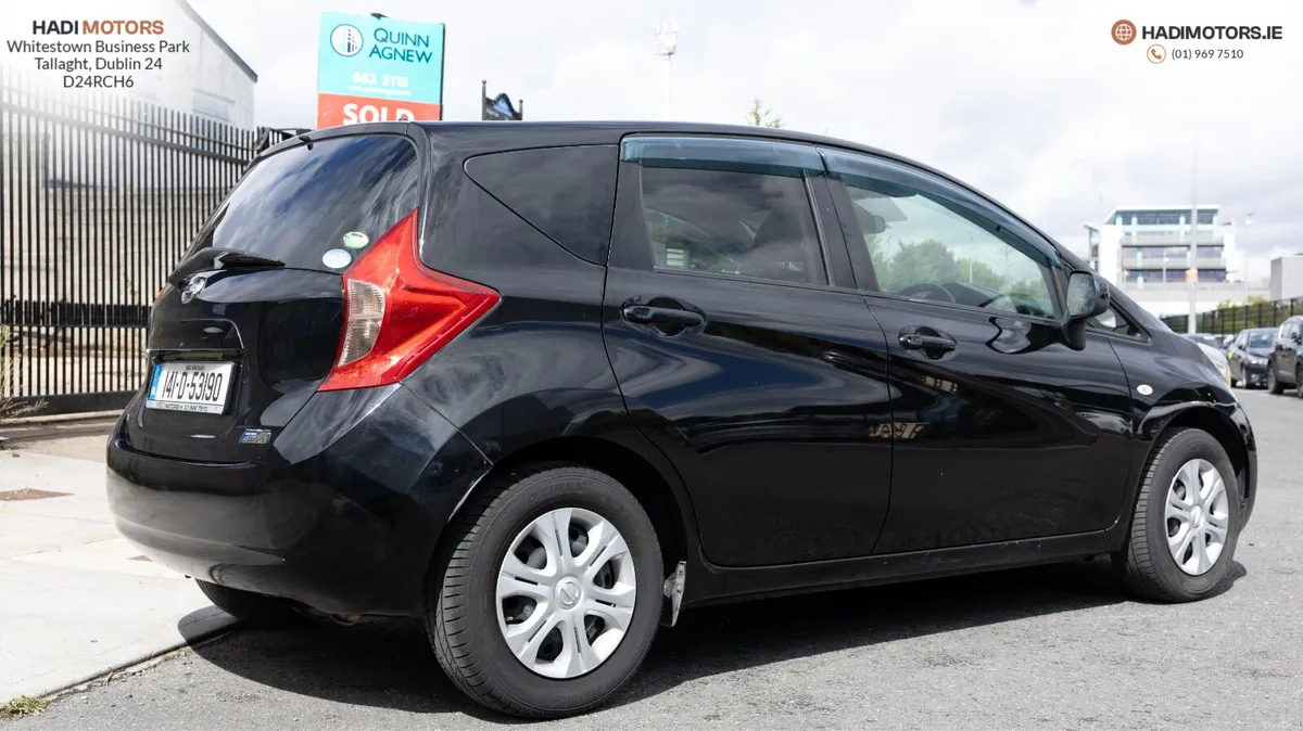 NISSAN NOTE 2014 BLACK 1.2 AUTOMATIC - Image 4