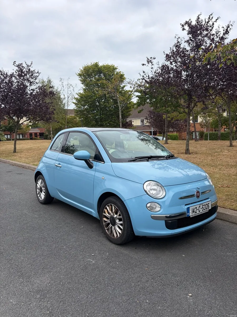 Fiat 500 1.2 Lounge – 2014 w/ sunroof NCT 02/27 - Image 1