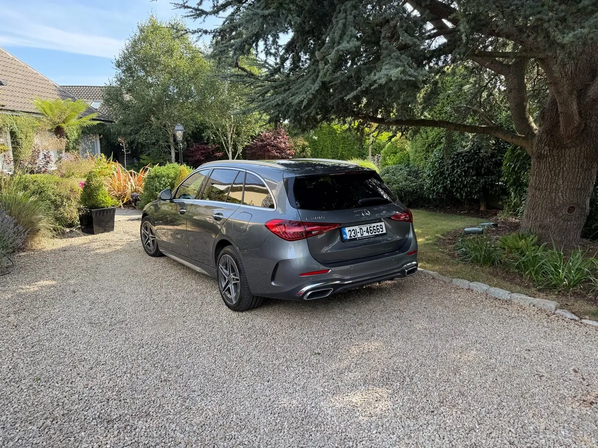 2023 Mercedes C300e AMG  Premium Plus Pan Roof - Image 2