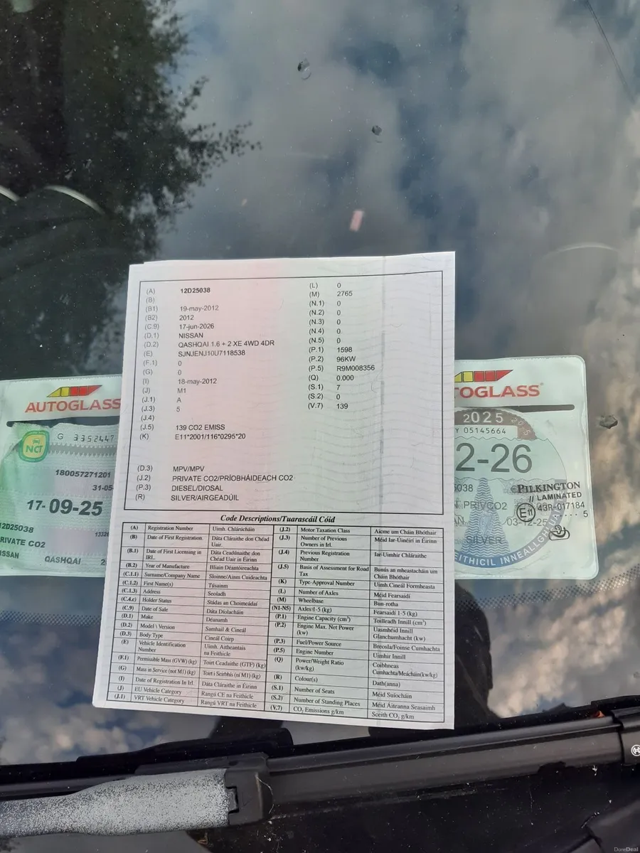 4wD QASHQUI 7 SEAT €1450 - Image 5