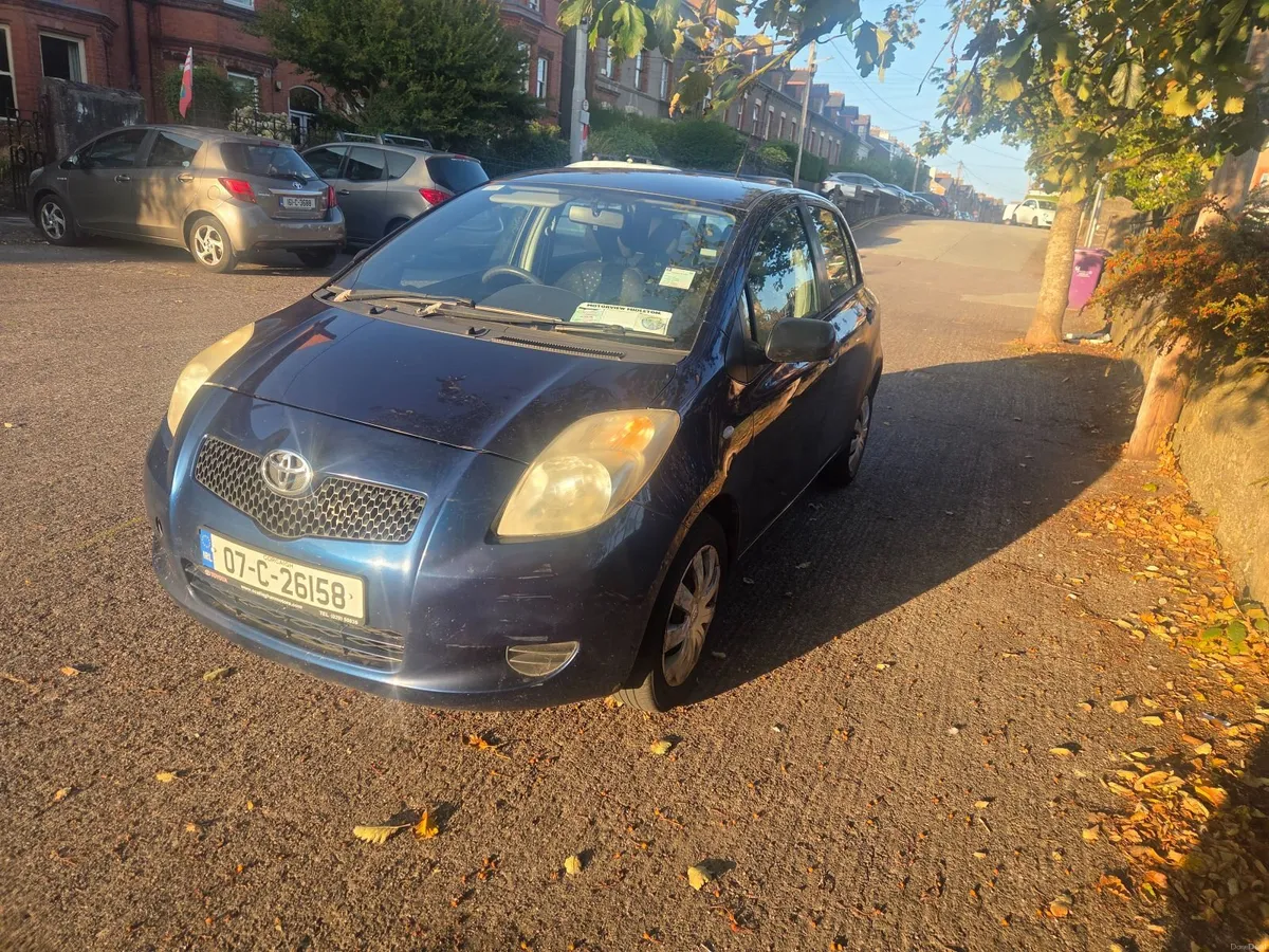 2007 Toyota Yaris Nct& Tax - Image 1