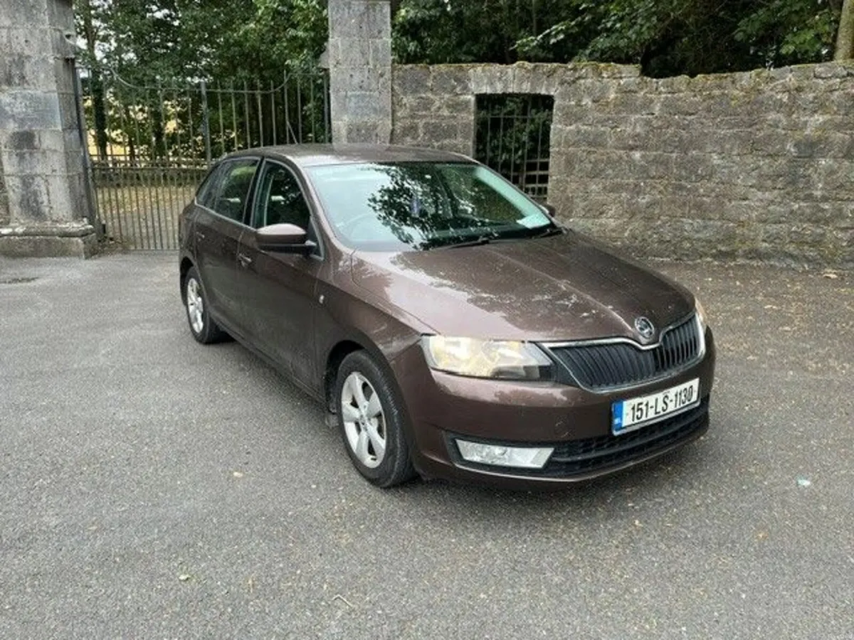 Skoda Rapid 2015 1.6 DIESEL **NEW NCT & SERVICE** - Image 2