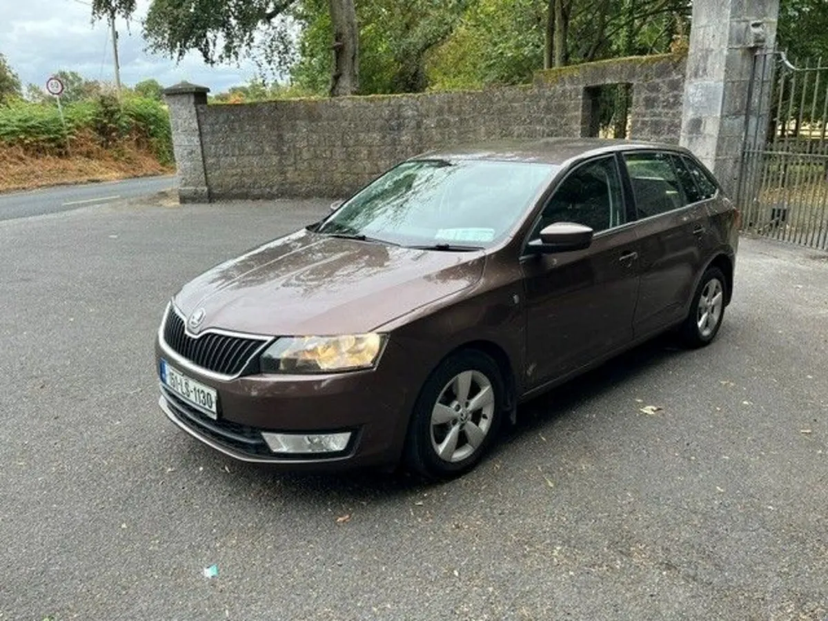 Skoda Rapid 2015 1.6 DIESEL **NEW NCT & SERVICE** - Image 1