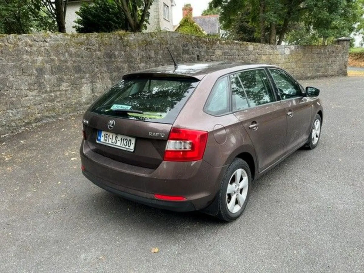 Skoda Rapid 2015 1.6 DIESEL **NEW NCT & SERVICE** - Image 3