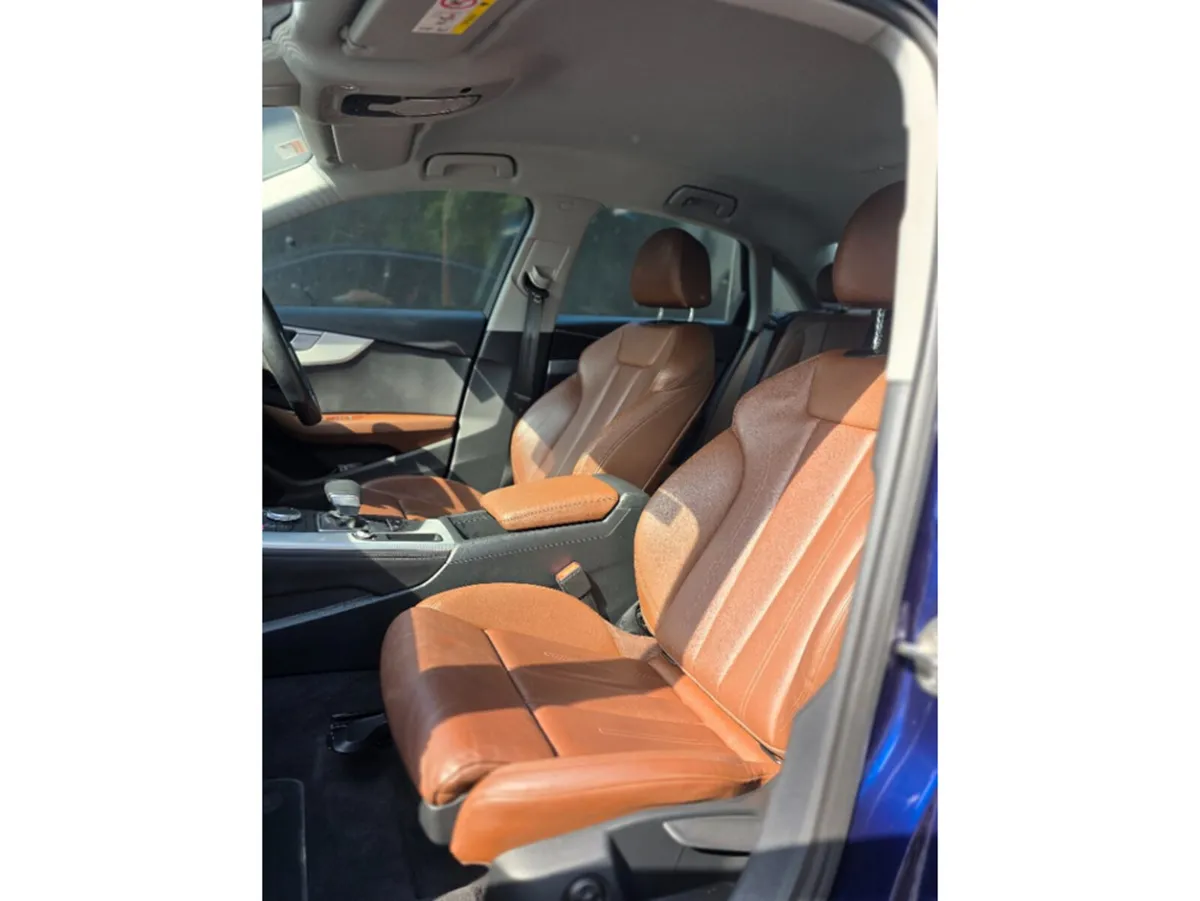Audi A4 2.0 TDI AUTO/BROWN LEATHER - Image 4