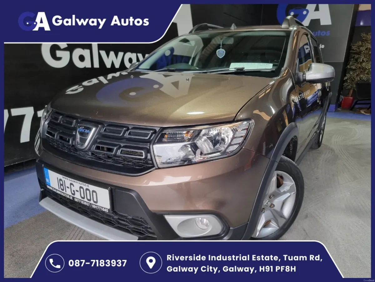 Dacia Sandero Stepway **SAT NAV, REAR SENSORS, LOW - Image 1