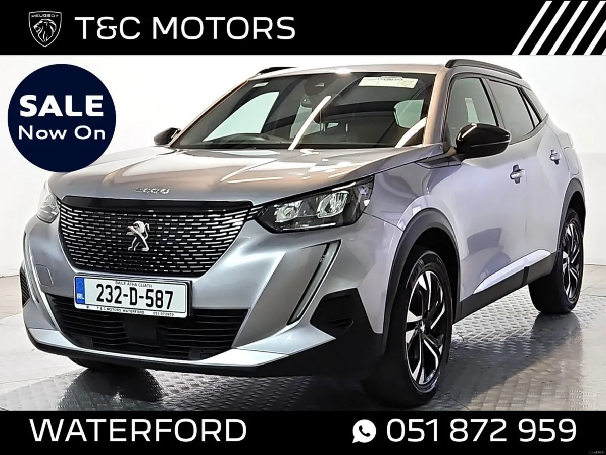 Peugeot 2008 Allure Model - Diamond Cut Alloys, Re - Image 1
