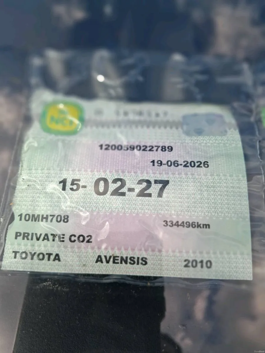 Toyota avensa - Image 1