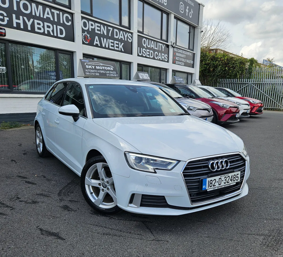 Audi A3 2018 Petrol Autimatic 27K miles only - Image 1