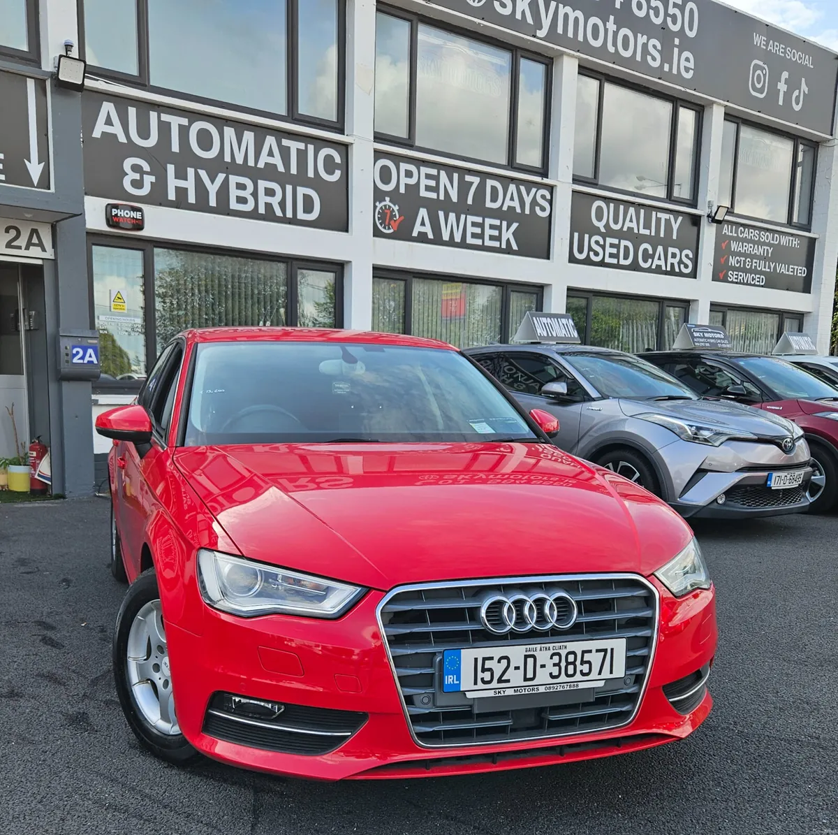 Audi A3 2015 Petrol Automatic 41Kmiles - Image 3