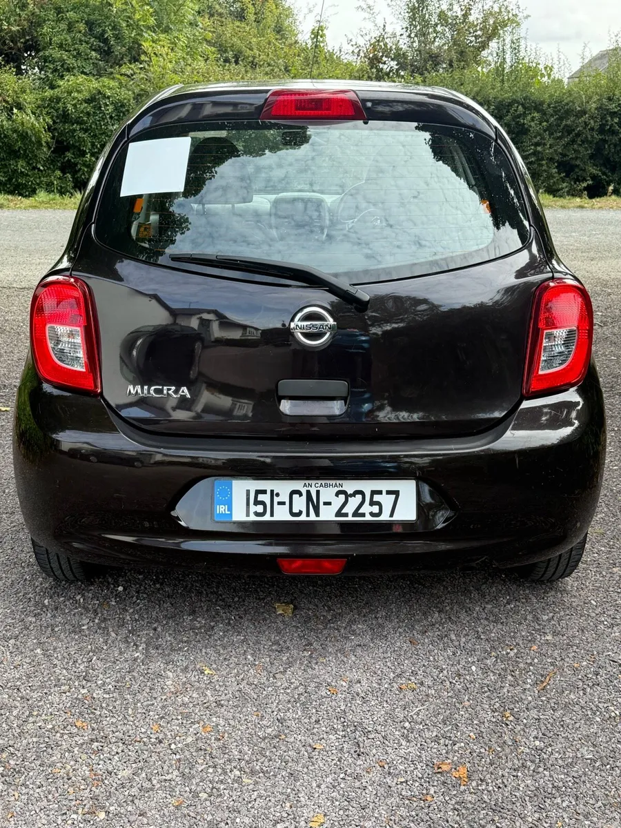 Nissan micra 2015 very low millage home used car. - Image 2