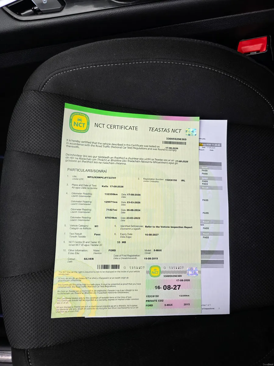2015 Ford S-Max Titanium 2.0 TDCi 150PS – 7 SEAT - Image 2