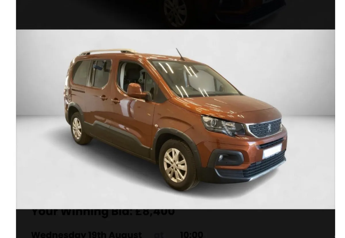 Peugeot Rifter taxi spec WAV - Image 1