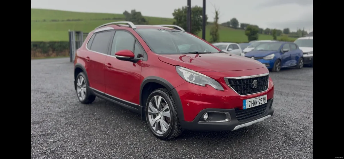 Peugeot 2008 2017 1.2 low miles, fsh, new Nct - Image 1