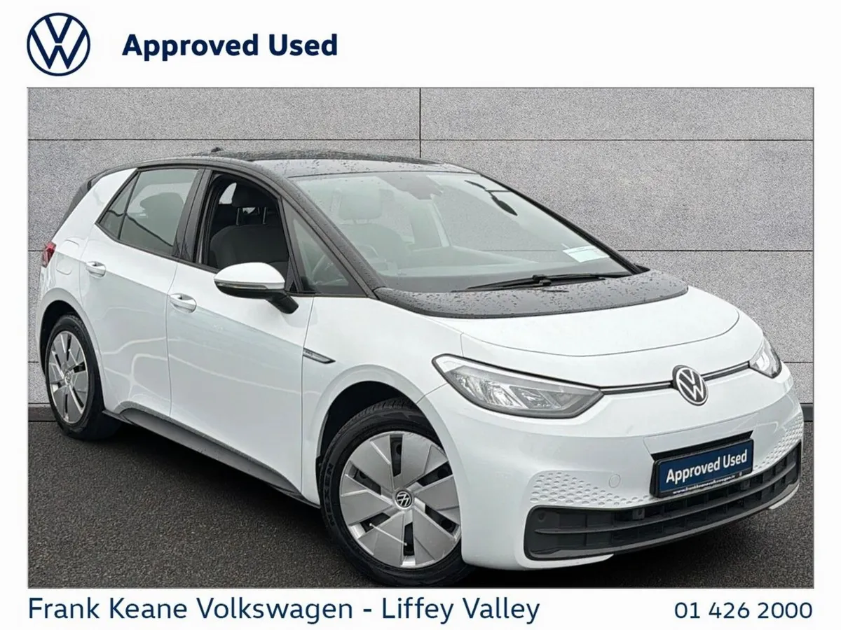 Volkswagen ID.3 58KWH LIFE 145HP *PURE WHITE* *PCP - Image 1