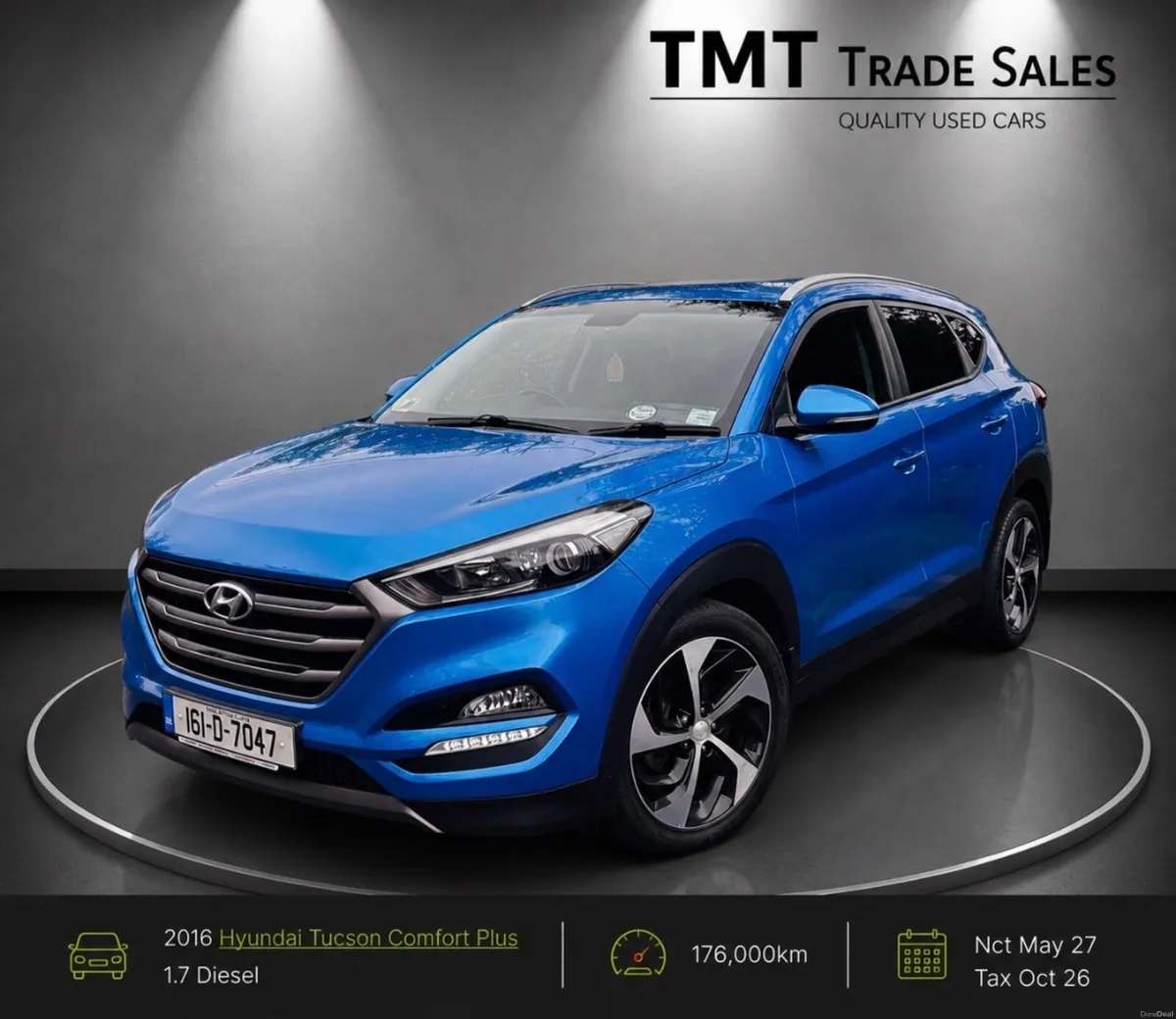 2016 Hyundai Tucson Comfort Plus1.7Diesel NctMay27 - Image 1