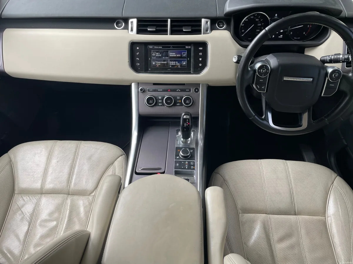 2016 LAND ROVER SPORT HSE IVORY LEATHER - Image 6