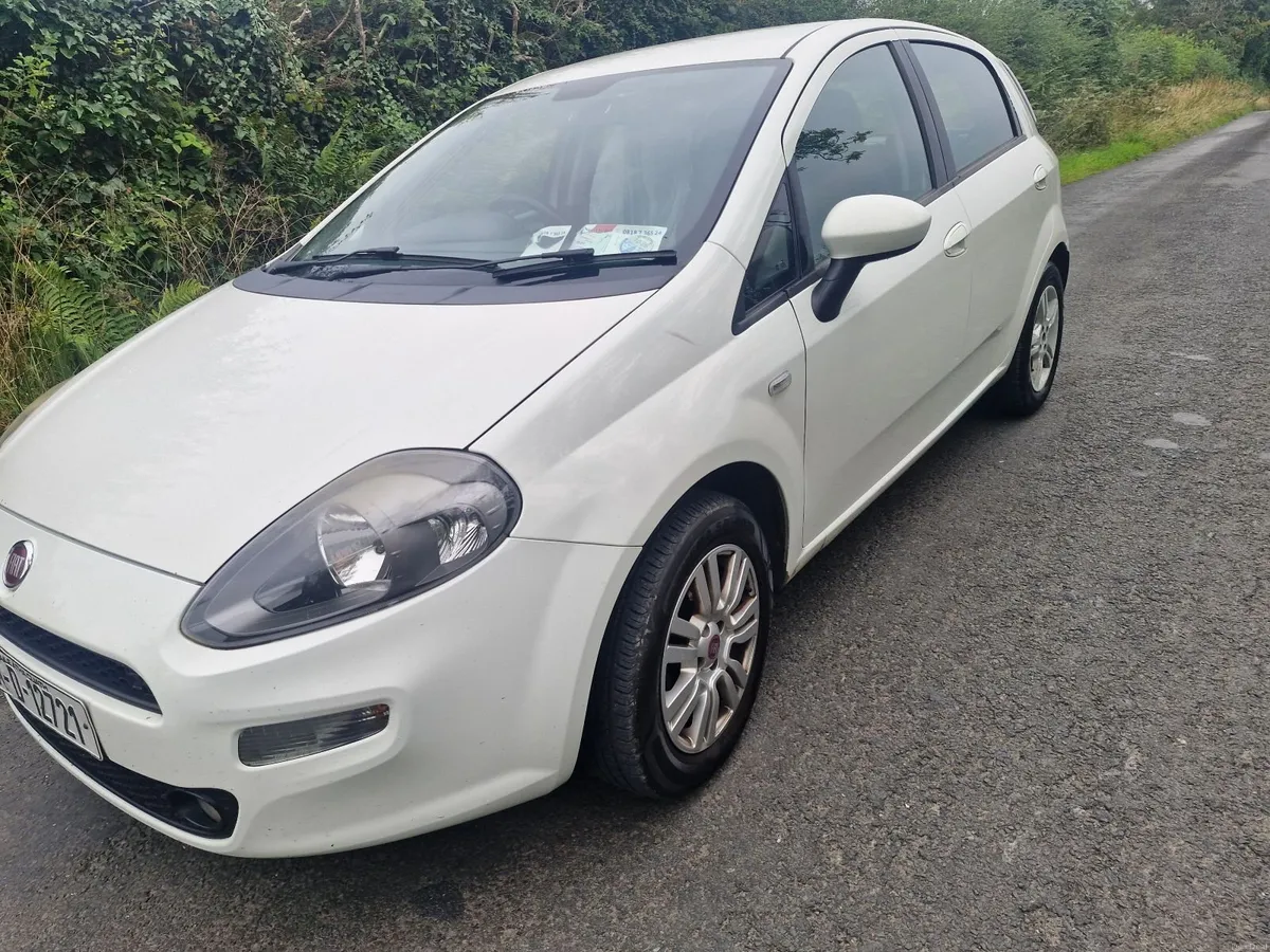 2014 FIAT PUNTO 1.2 , TAXED AND NCT 2027 - Image 2