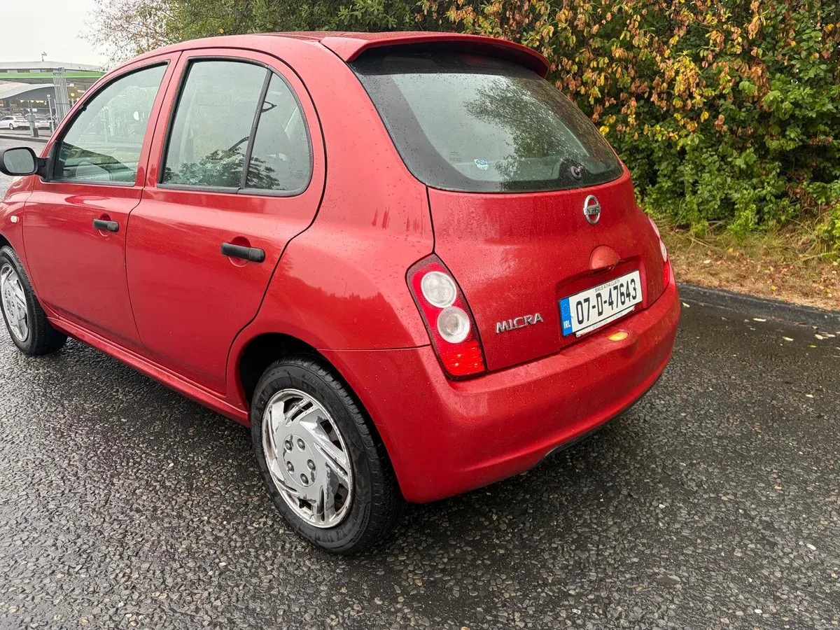 07 Nissan Micra, automatic,nct and tax - Image 5