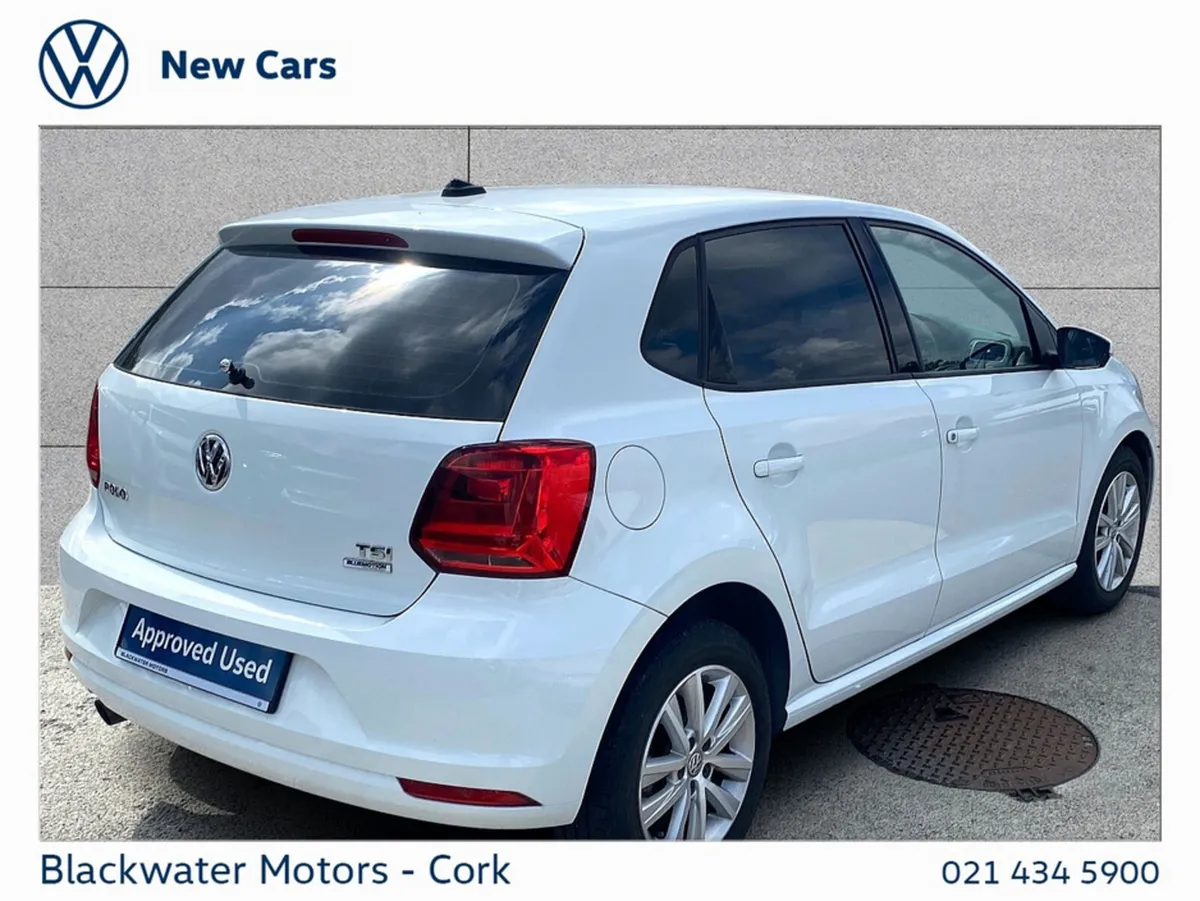 Volkswagen Polo 1.2TSI 95BHP 5DR COMFORTLINE AUTOM - Image 3