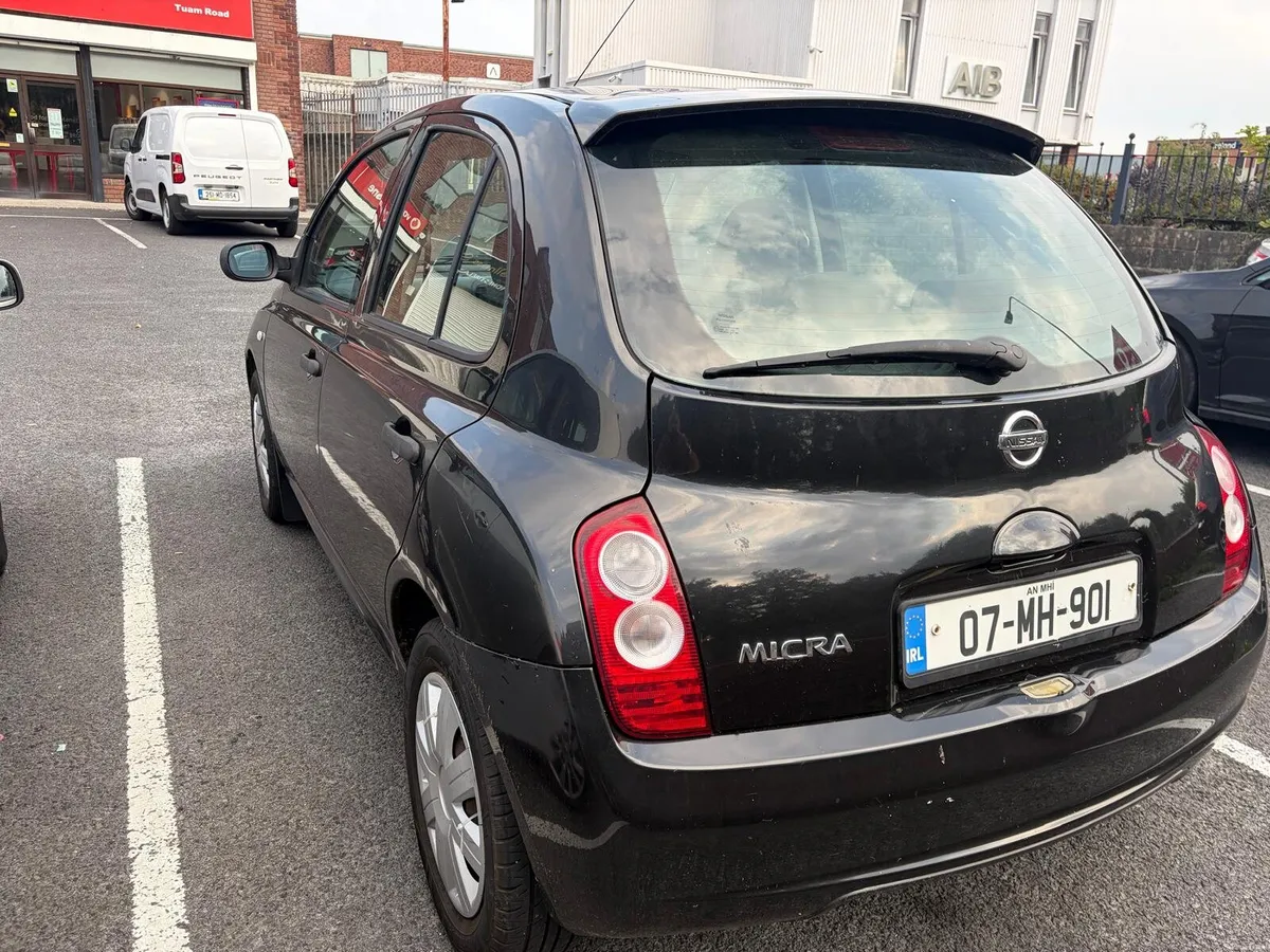 07 Nissan Micra automatic nct/taxed - Image 4