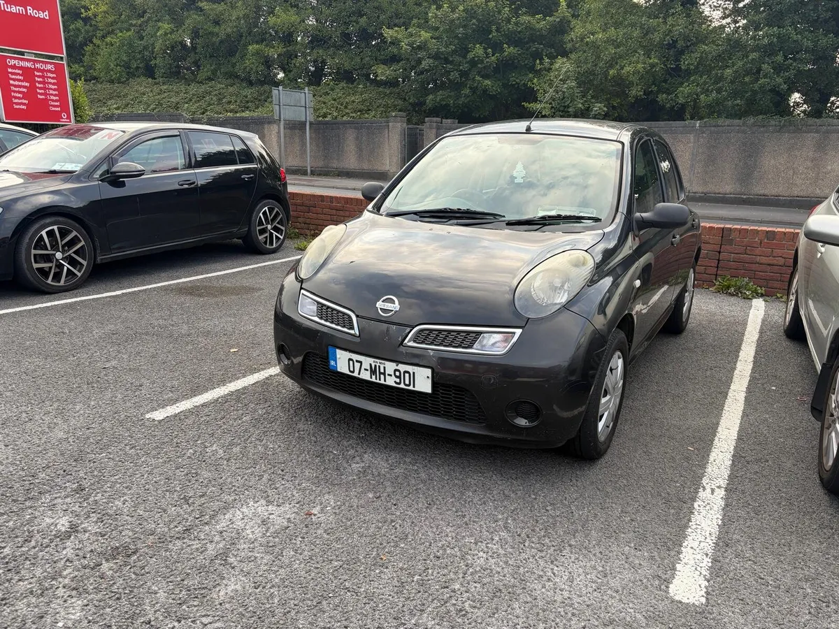 07 Nissan Micra automatic nct/taxed - Image 2