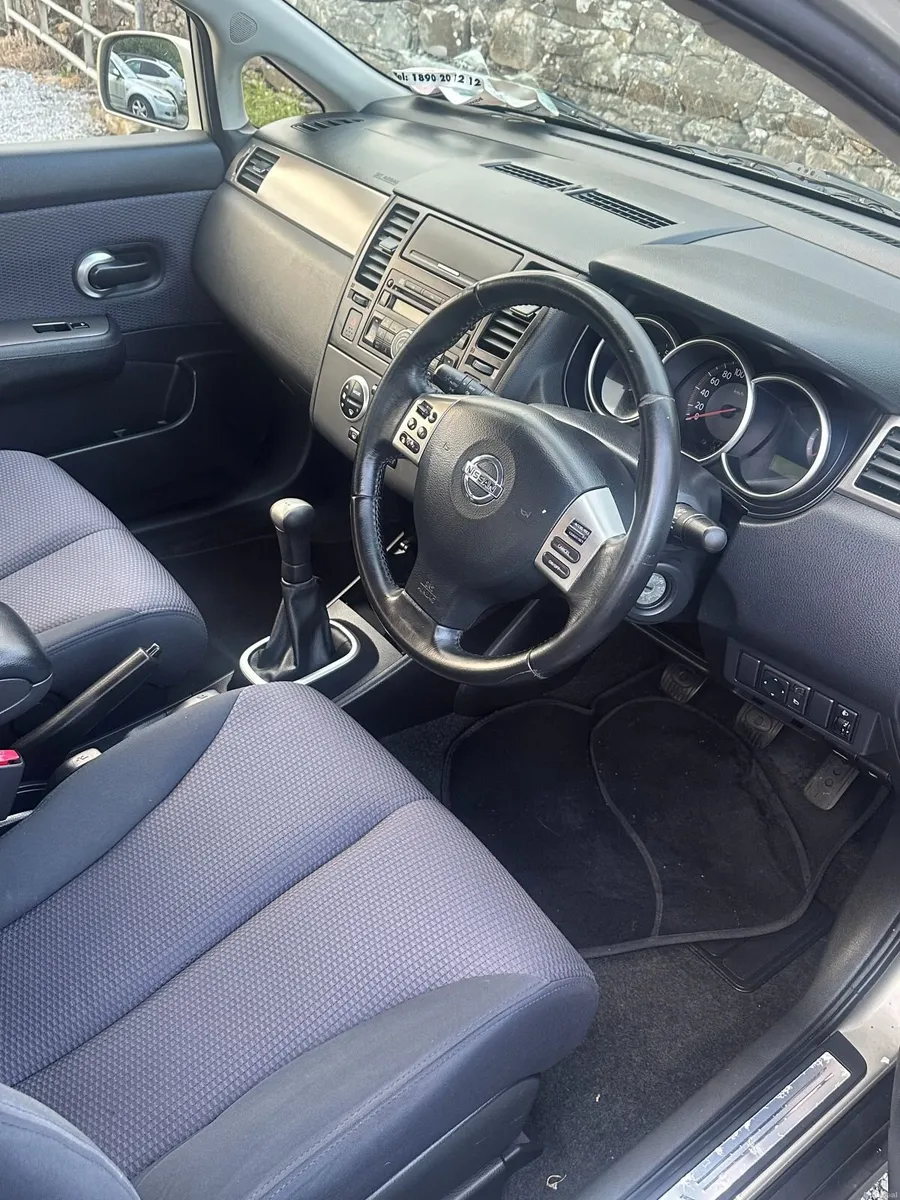 Nissan Tiida 1.6 Petrol Low mileage Tax and NCT - Image 6