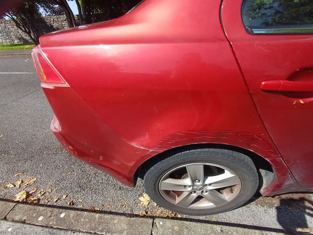 Mitsubishi Lancer 2008 Rear Sub Frame Fault - Image 5