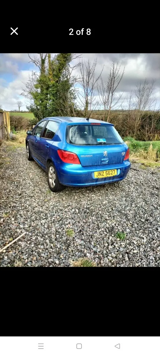 2007 Peugeot 307 1.6 hdi N.I reg €600 - Image 3