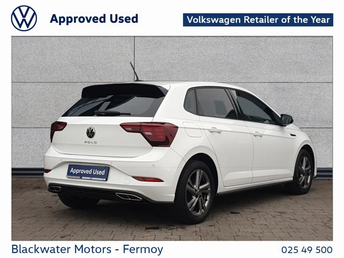 Volkswagen Polo 1.0TSI 95BHP 5DR R-LINE - Image 3