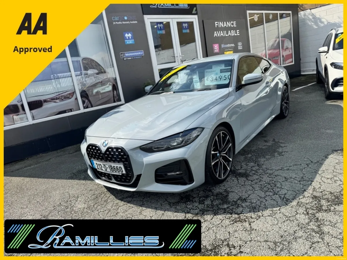 BMW 4-Series 420D M-Sport Pro Auto Coupe, Huge Spe - Image 1