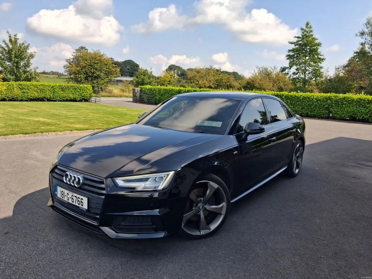 Audi A4 2018 Black Edition S Line - Image 4