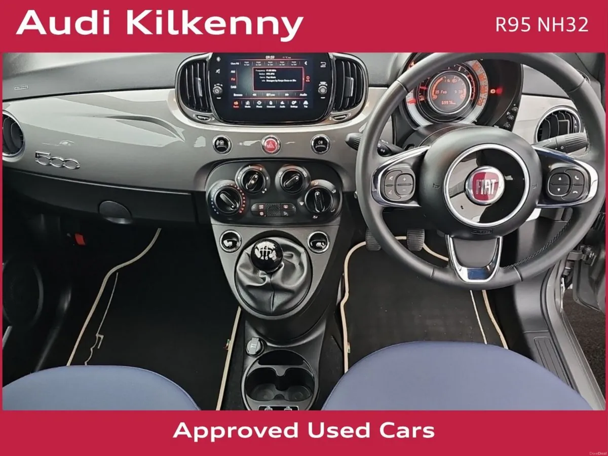 Fiat 500 CLUB 1.0 MHEV 70 BHP 3DR *1 OWNER - TOP S - Image 5