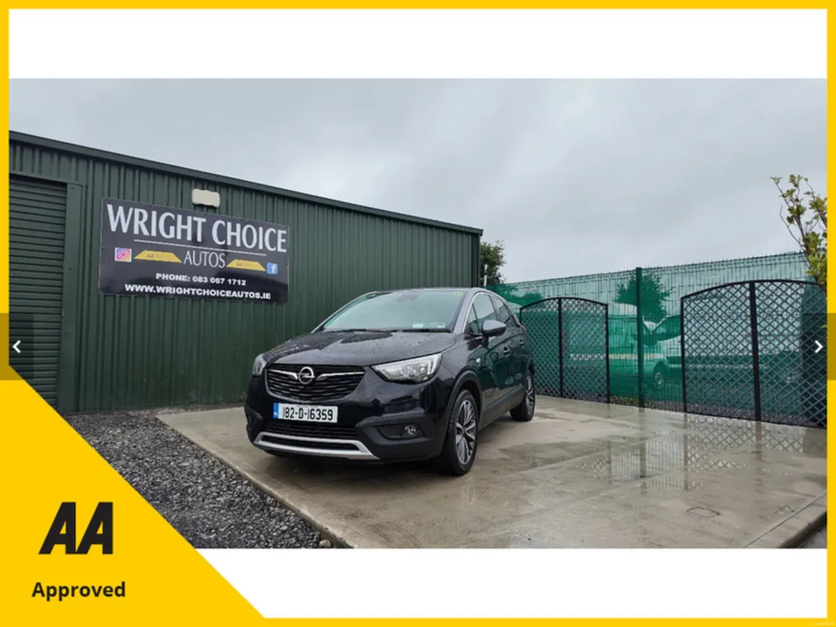 2018 Opel Crossland X NCT 08/28 TAX 05/27 - Image 1