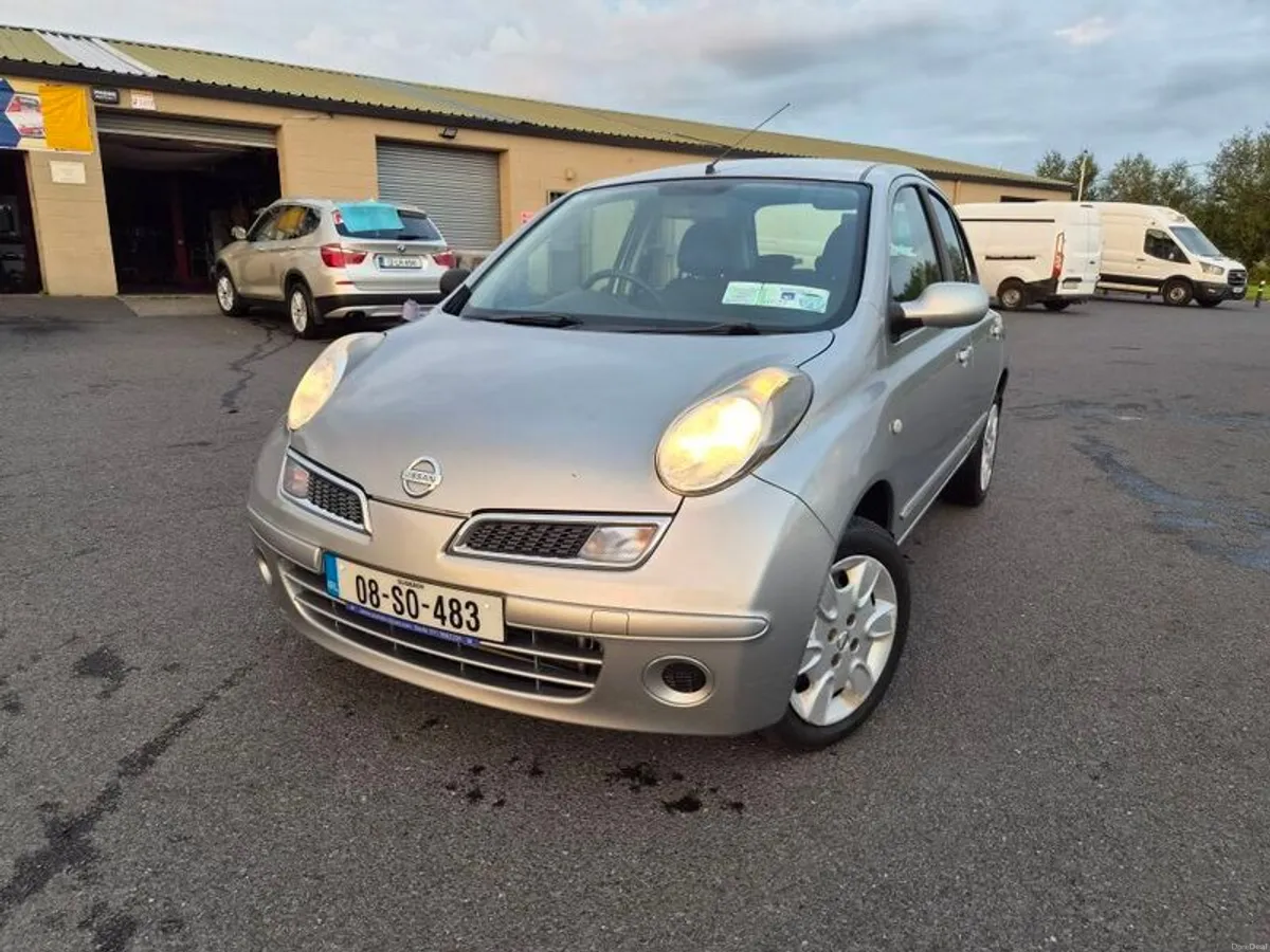 Nissan Micra 2008 1.2 Petrol Silver New NCT & Taxe - Image 2
