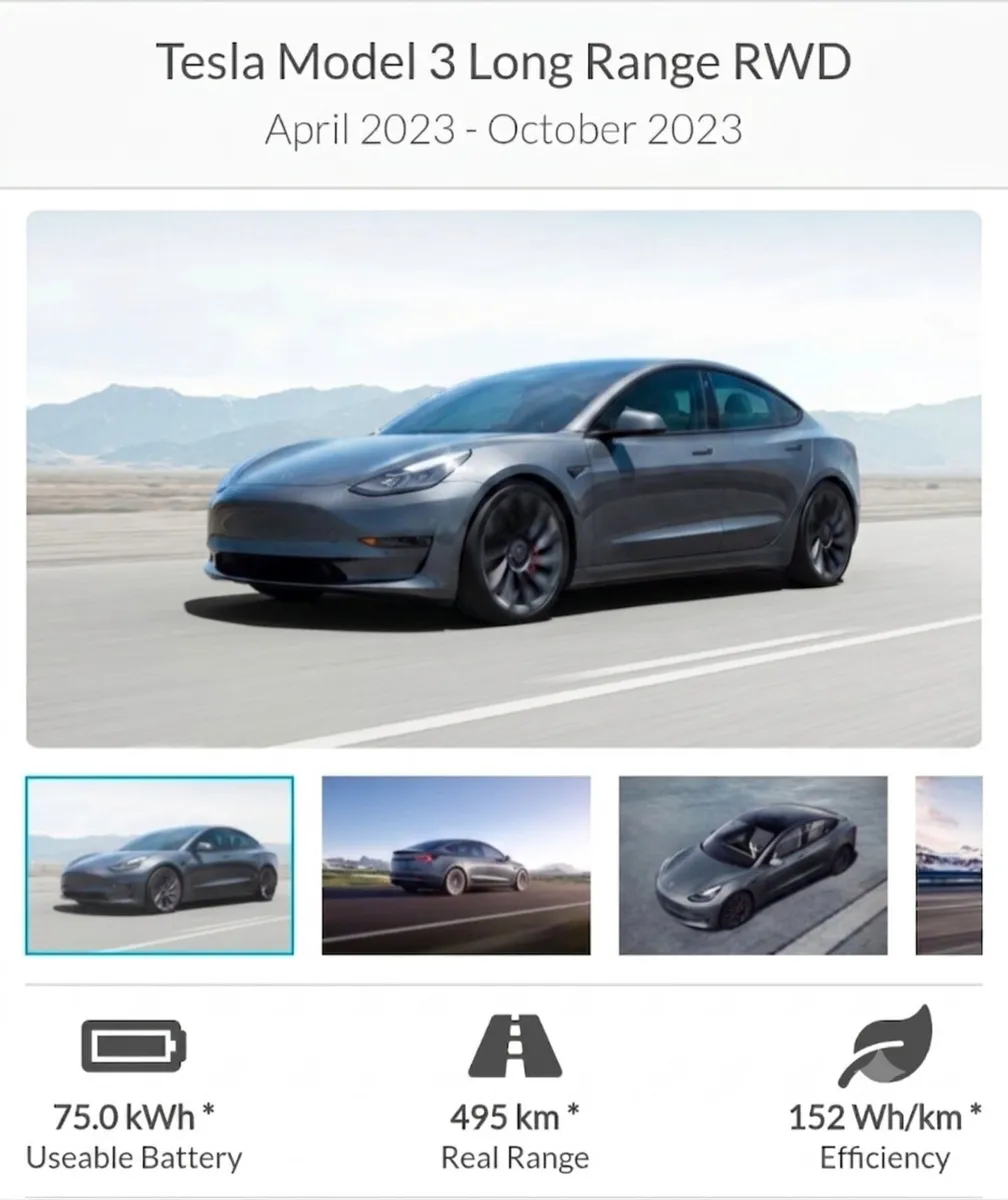 2023 Tesla Model 3 Long Range RWD - Image 2