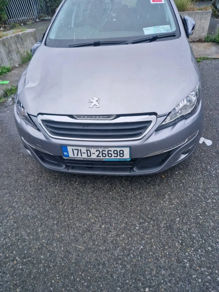 2017 Peugeot 308 1.2 nct and tax READ ADD - Image 2