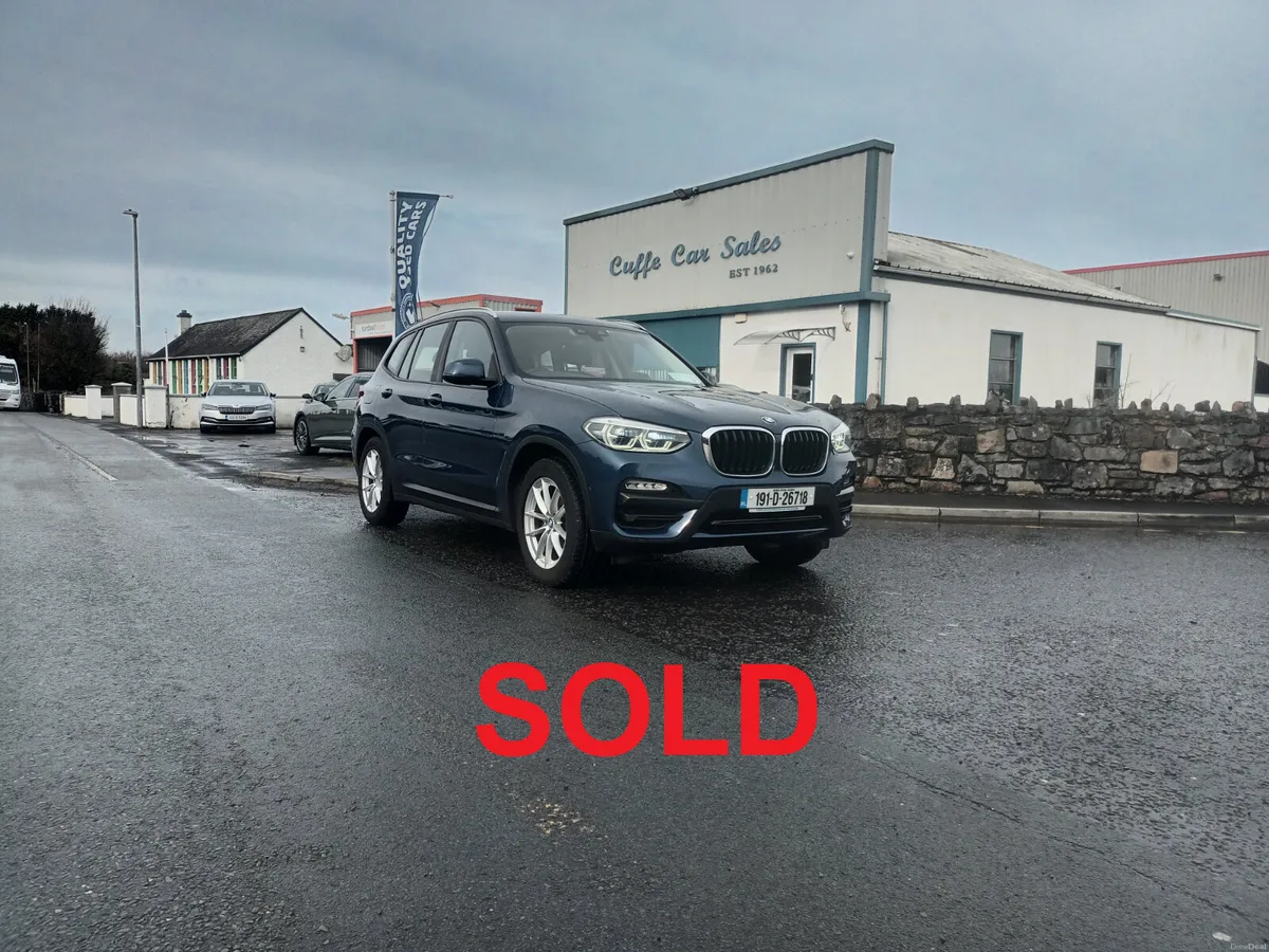 2019 BMW X3 XDrive Auto - Image 1